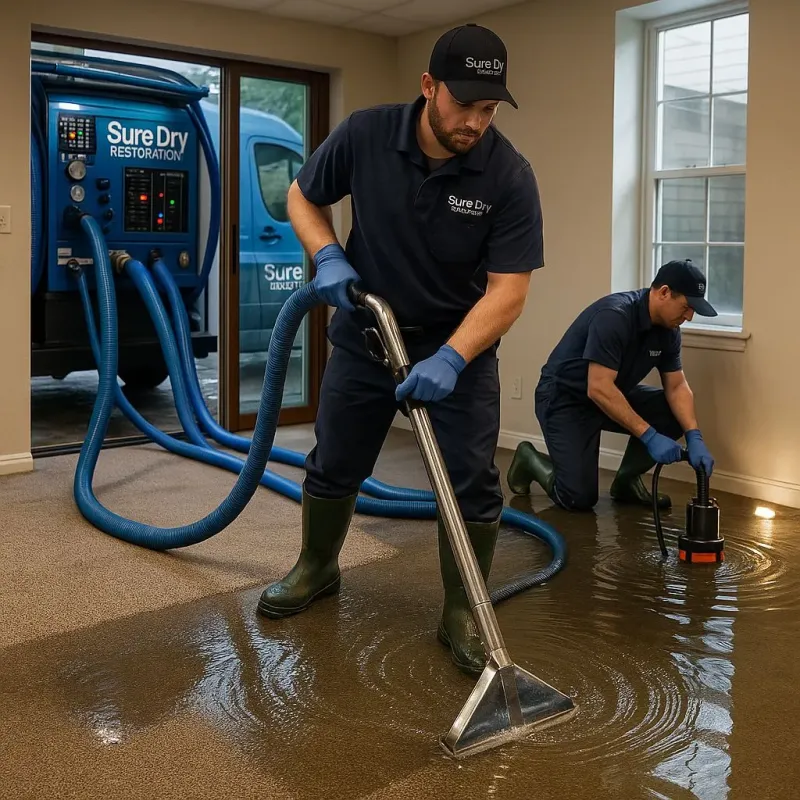 Water Extraction and Removal process in Orange County, TX